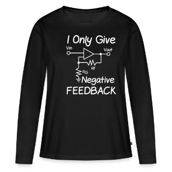 Electrical Engineering Engineer Computer Engineer - Women's Premium Organic Long Sleeve Shirt - black - Front - Julia (174cm)