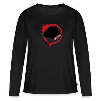 South African Boerboel - Frauen Premium Bio Langarmshirt - Schwarz - Vorne - Julia (174cm)