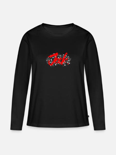 Köln Karneval Jeck - Frauen Premium Bio Langarmshirt - Schwarz