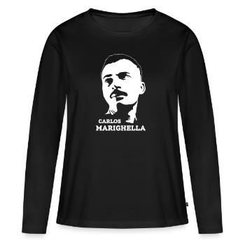 Carlos Marighella - Women's Premium Organic Long Sleeve Shirt - black - Front - Julia (174cm)