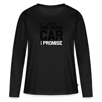 Exotic Car Motor Lovers - Women's Premium Organic Long Sleeve Shirt - black - Front - Julia (174cm)