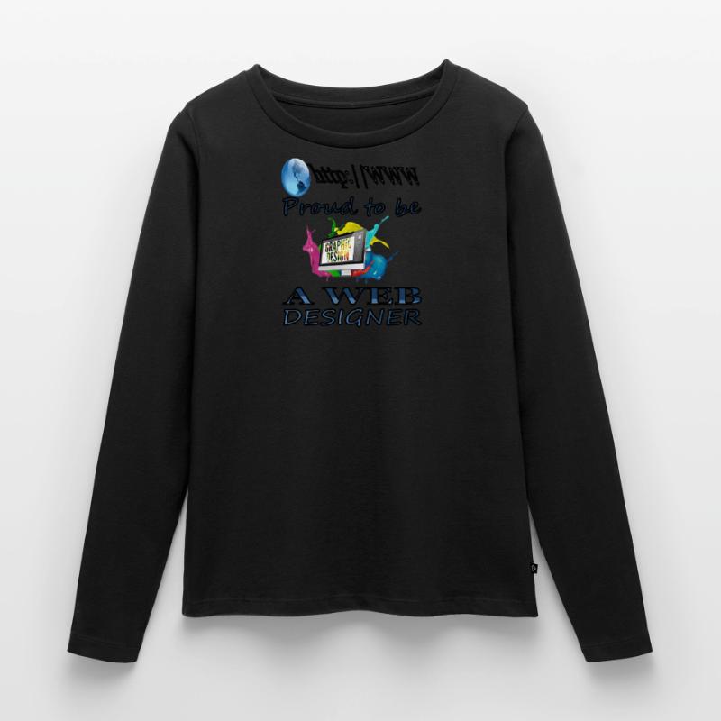 I'm a web designer web developer gift idea Women's Premium Organic Long Sleeve Shirt