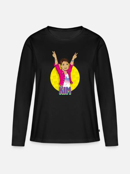 Die Drei !!! Kim - Frauen Premium Bio Langarmshirt -