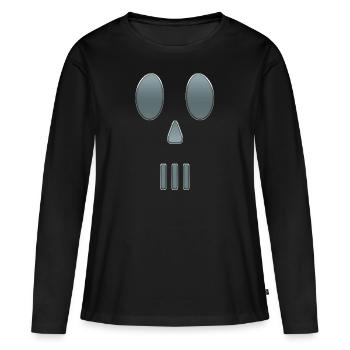 Hacking Hacks Hacker Computer Malware eSport Trojaner - Frauen Premium Bio Langarmshirt - Schwarz - Vorne - Julia (174cm)
