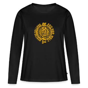 Geschenk für Taylor - Frauen Premium Bio Langarmshirt - Schwarz - Vorne - Julia (174cm)