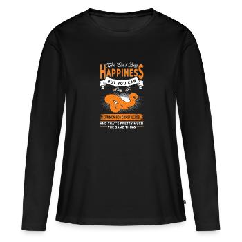 Vous pouvez acheter Common Boa Constrictor - T-shirt manches longues Premium bio Femme - noir - Devant - Julia (174cm)