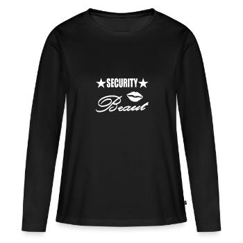 Junggesellinnenabschied - Frauen Premium Bio Langarmshirt - Schwarz - Vorne - Julia (174cm)