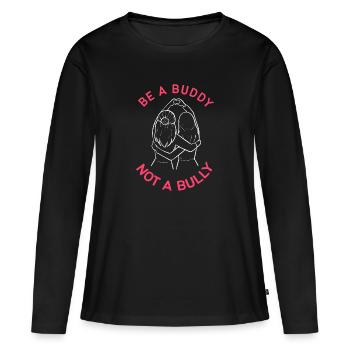 Bullying - Women's Premium Organic Long Sleeve Shirt - black - Front - Julia (174cm)
