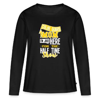 Marching Band Mom Half-Time Show - Women's Premium Organic Long Sleeve Shirt - black - Front - Julia (174cm)