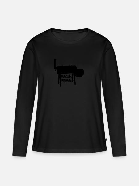 Smoker Bacon Bomb - Frauen Premium Bio Langarmshirt - 