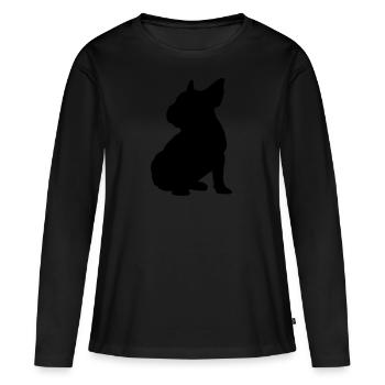bully - Women's Premium Organic Long Sleeve Shirt - black - Front - Julia (174cm)