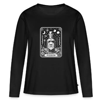 Poison Vial 2 - Women's Premium Organic Long Sleeve Shirt - black - Front - Julia (174cm)