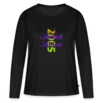 2005 Limited Edition - Frauen Premium Bio Langarmshirt - Schwarz - Vorne - Julia (174cm)