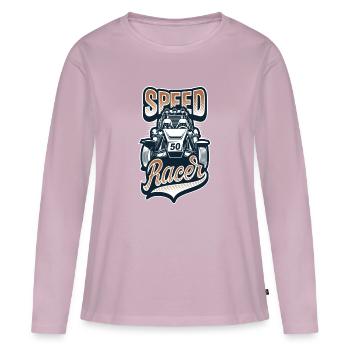 Car Racing - Race Cars - Sports Cars - Women's Premium Organic Long Sleeve Shirt - dusky pink - Front - Julia (174cm)