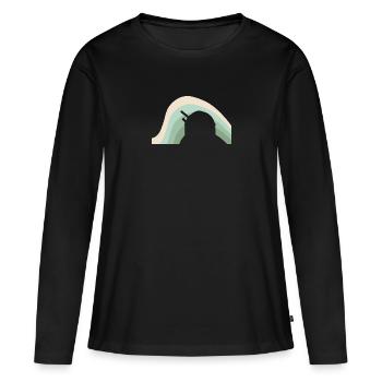 Astrophysics Astronomy Astrophysics - Women's Premium Organic Long Sleeve Shirt - black - Front - Julia (174cm)