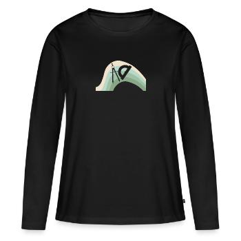Architektur Architekt Konstrukteur - Frauen Premium Bio Langarmshirt - Schwarz - Vorne - Julia (174cm)