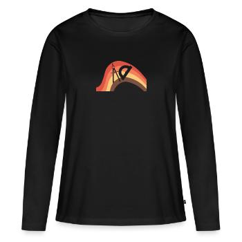 Architektur Bauingenieur Konstruktion - Frauen Premium Bio Langarmshirt - Schwarz - Vorne - Julia (174cm)