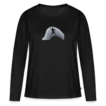 Dodgeball Team Dodgeball Player Dodgeball - Women's Premium Organic Long Sleeve Shirt - black - Front - Julia (174cm)