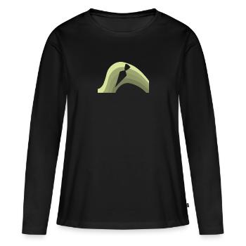 Bakery Cupcake Baking - Women's Premium Organic Long Sleeve Shirt - black - Front - Julia (174cm)