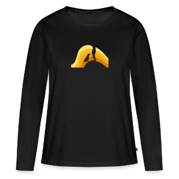 Dog Trainer Dog Training Agility - Women's Premium Organic Long Sleeve Shirt - black - Front - Julia (174cm)