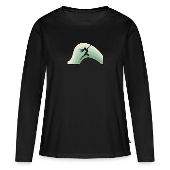 Gymnastics Training Gymnastics Gymnastics - Women's Premium Organic Long Sleeve Shirt - black - Front - Julia (174cm)