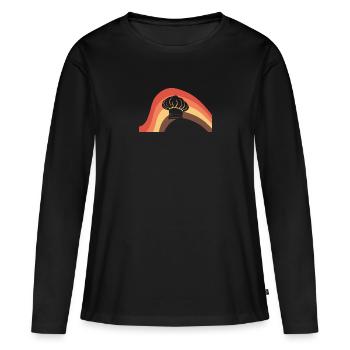 Chef Cooking Star Chef - Women's Premium Organic Long Sleeve Shirt - black - Front - Julia (174cm)