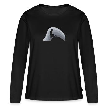 Dog Training Dog Trainer Dog Sports - Women's Premium Organic Long Sleeve Shirt - black - Front - Julia (174cm)