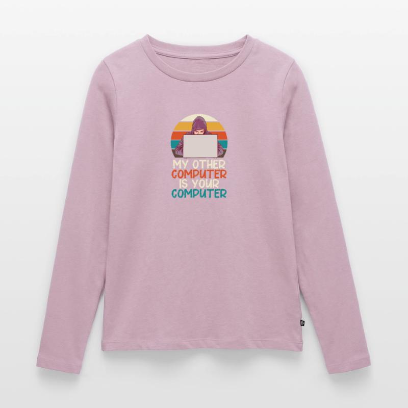 Programmer Geek Computer Programming Coder L Women's Premium Organic Long Sleeve Shirt