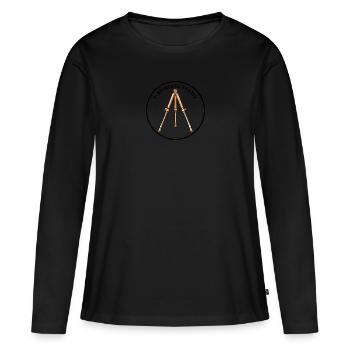 Tripod Filmmaker - Women's Premium Organic Long Sleeve Shirt - black - Front - Julia (174cm)