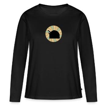 Astrophysics Celestial Bodies Celestial Bodies - Women's Premium Organic Long Sleeve Shirt - black - Front - Julia (174cm)