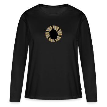 Boulanger Boulanger - T-shirt manches longues Premium bio Femme - noir - Devant - Julia (174cm)