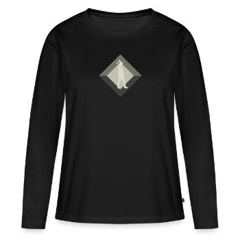 Axe Throwing Axe Throwing Double Axe - Women's Premium Organic Long Sleeve Shirt - black - Front - Julia (174cm)