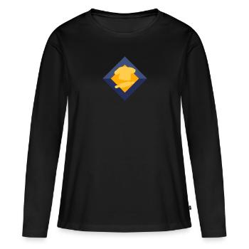 Baking Cupcake Muffin - Women's Premium Organic Long Sleeve Shirt - black - Front - Julia (174cm)
