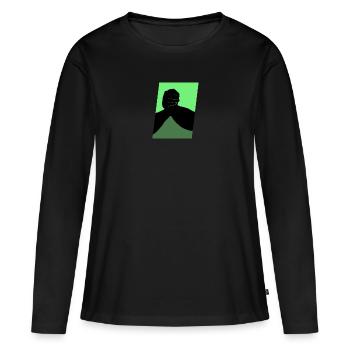Arm Wrestling Arm Wrestling Bench Press - Women's Premium Organic Long Sleeve Shirt - black - Front - Julia (174cm)