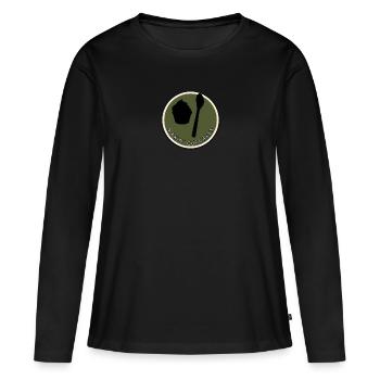 Cupcake Muffin Bake - Women's Premium Organic Long Sleeve Shirt - black - Front - Julia (174cm)