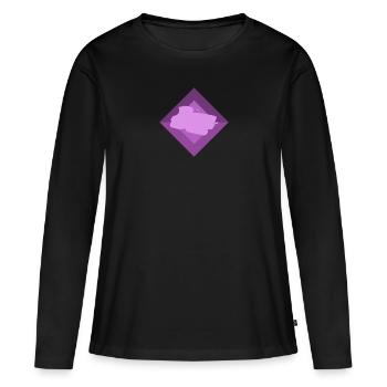 Farming Yard Ranch - Women's Premium Organic Long Sleeve Shirt - black - Front - Julia (174cm)