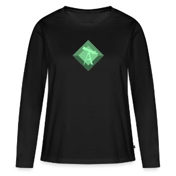 Astronomy Physicist Astrophysics - Women's Premium Organic Long Sleeve Shirt - black - Front - Julia (174cm)