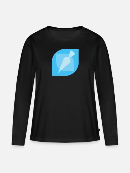 Backwaren Backen Backen - Frauen Premium Bio Langarmshirt - Schwarz