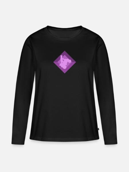 Quad Stuntman Stuntman - Frauen Premium Bio Langarmshirt - Schwarz