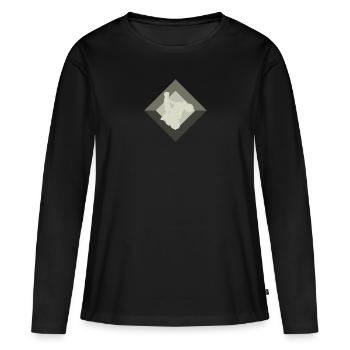 Stunt Quad Quad - T-shirt manches longues Premium bio Femme - noir - Devant - Julia (174cm)
