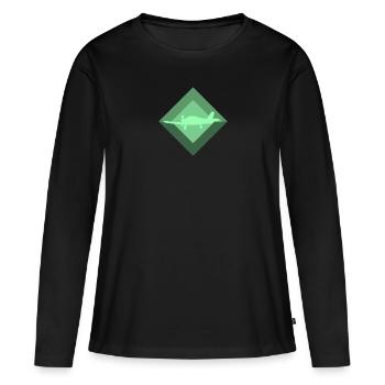 Aerospace Engineering Aerospace Flieger - Frauen Premium Bio Langarmshirt - Schwarz - Vorne - Julia (174cm)