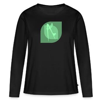 Architekt Konstrukteur Bauingenieur - Frauen Premium Bio Langarmshirt - Schwarz - Vorne - Julia (174cm)