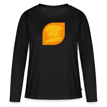 Bakery Bakery Bakery - Women's Premium Organic Long Sleeve Shirt - black - Front - Julia (174cm)