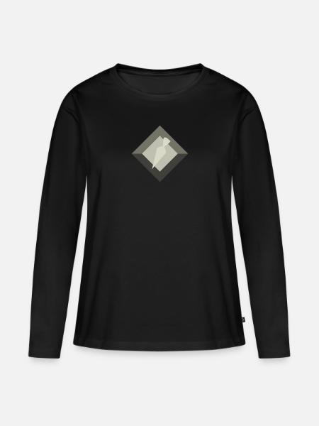 Backwaren Muffin Muffin - Frauen Premium Bio Langarmshirt - Schwarz