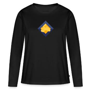 Quad Quad riding Motorsport - Frauen Premium Bio Langarmshirt - Schwarz - Vorne - Julia (174cm)