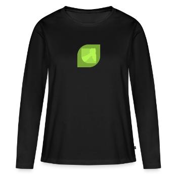 Strong Man Arm Wrestling Bench Press - Women's Premium Organic Long Sleeve Shirt - black - Front - Julia (174cm)