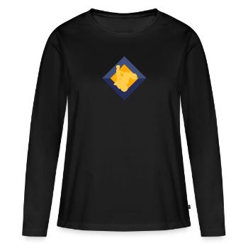 Quad Stuntman ATV Quad - Women's Premium Organic Long Sleeve Shirt - black - Front - Julia (174cm)