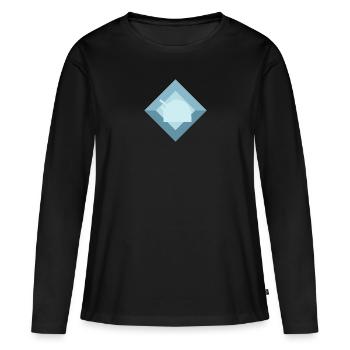 Physics Astronomy Astrophysics - Women's Premium Organic Long Sleeve Shirt - black - Front - Julia (174cm)