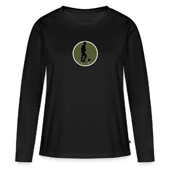 Futsal Players Futsal Team Futsal Team - Women's Premium Organic Long Sleeve Shirt - black - Front - Julia (174cm)