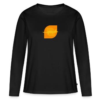Aerospace Flyer Flying - Women's Premium Organic Long Sleeve Shirt - black - Front - Julia (174cm)